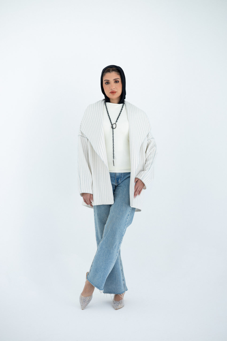 Stripe White Jacket