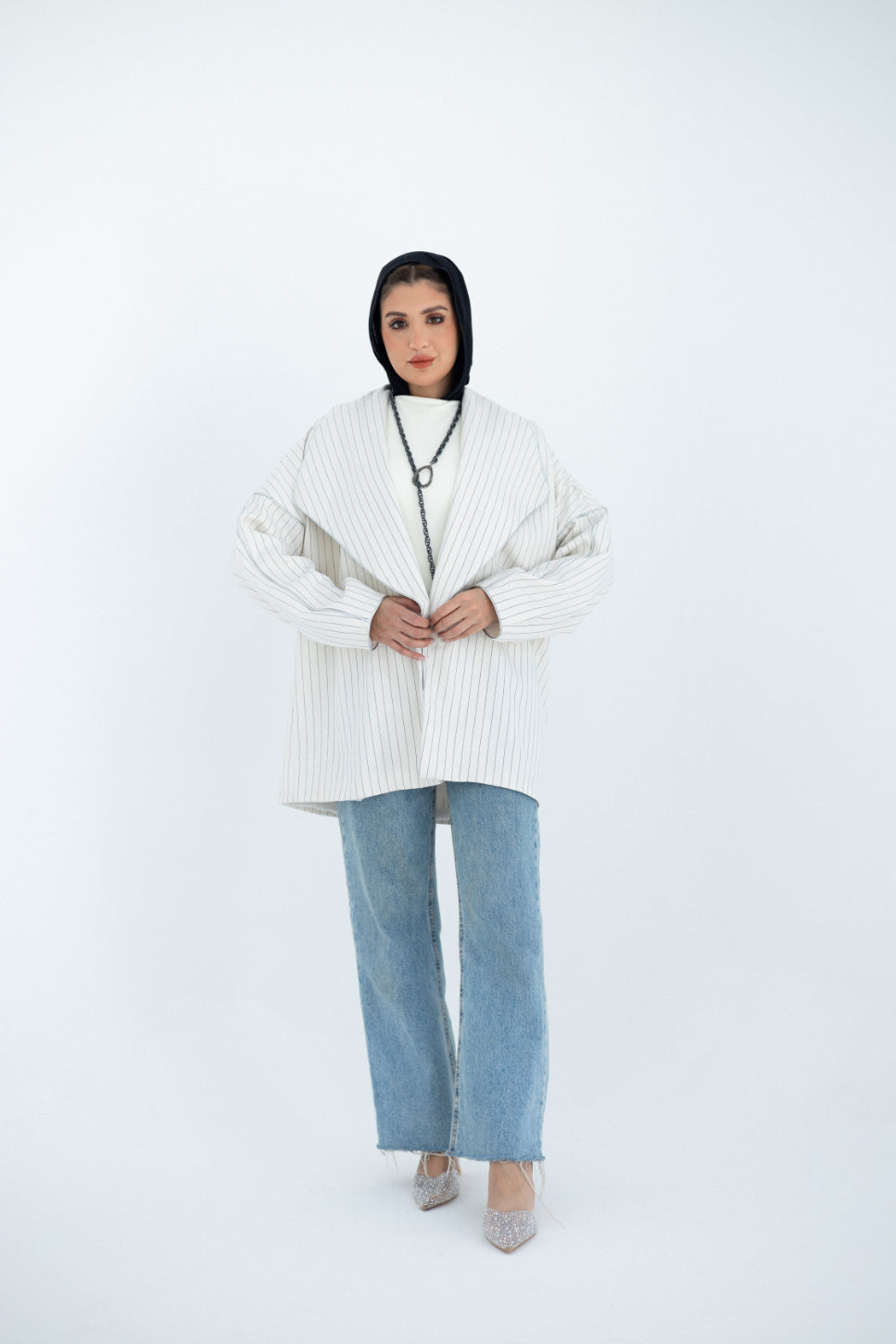 Stripe White Jacket
