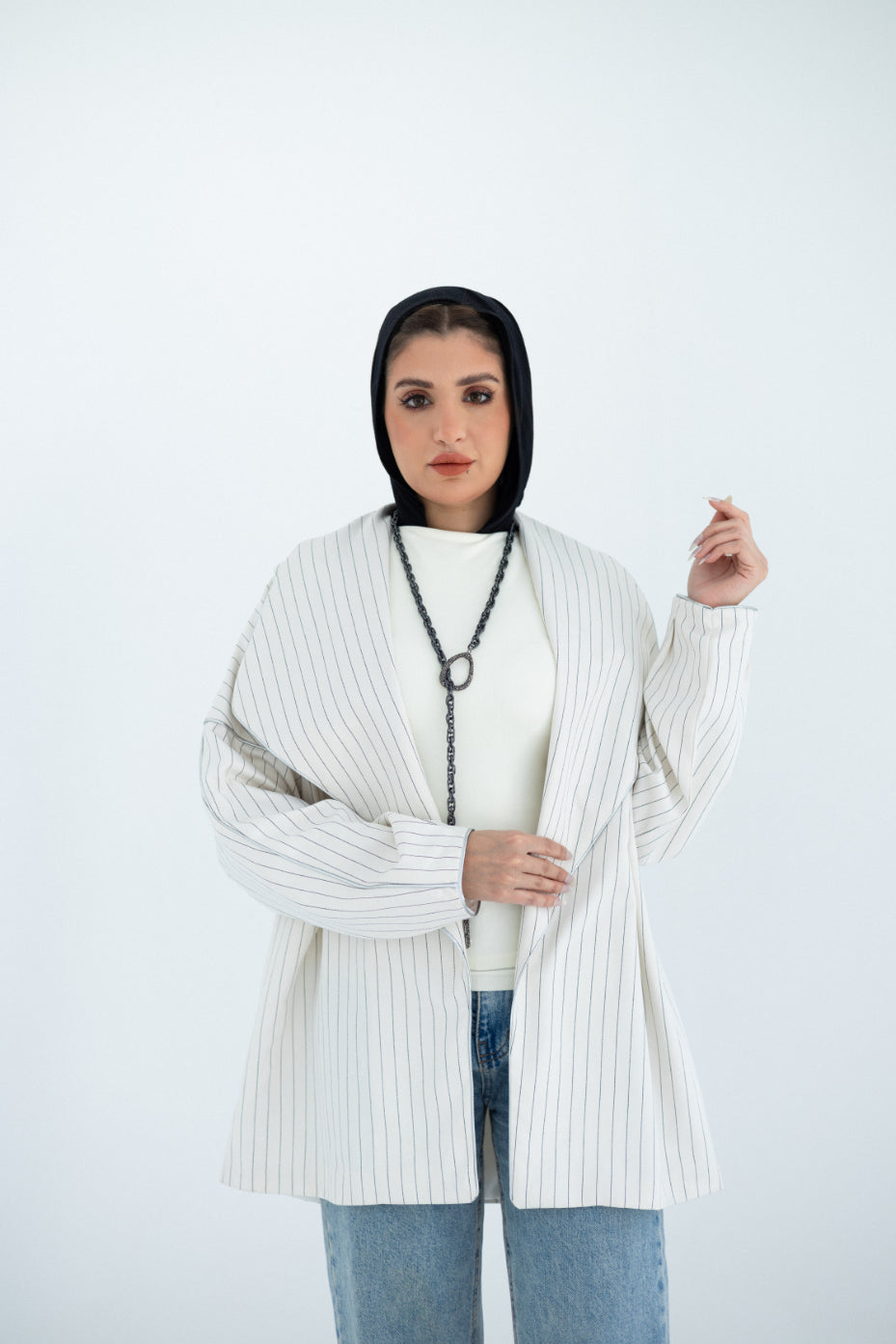 Stripe White Jacket