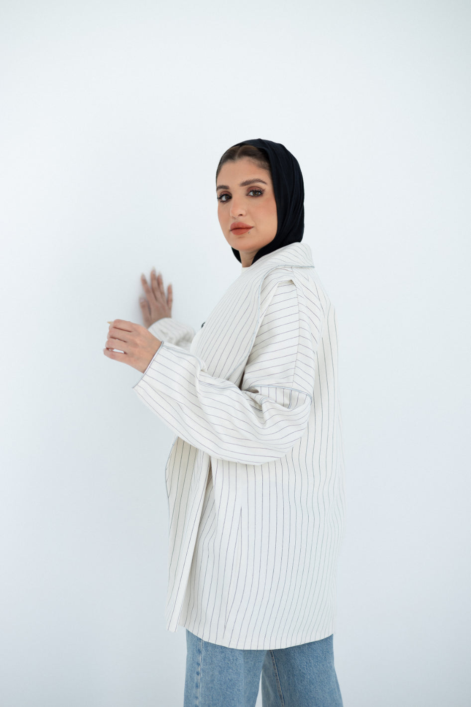 Stripe White Jacket