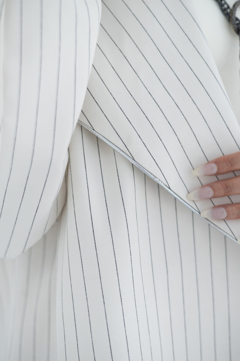 Stripe White Jacket