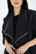 Stripe Black Jacket