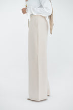 Fluid Beige Pants