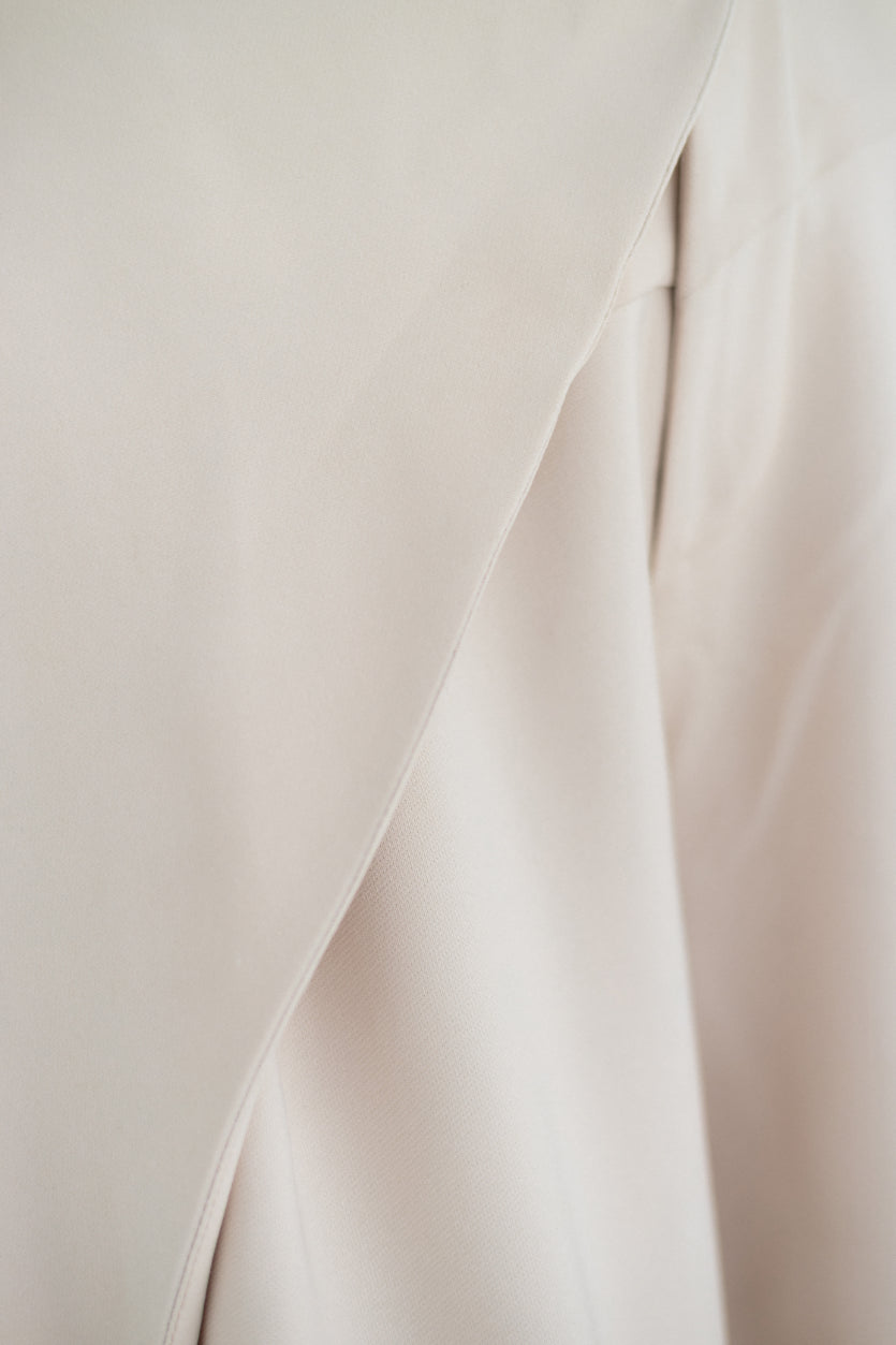 Fluid Beige Pants