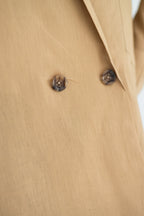 Beige Aura Chemise Jacket