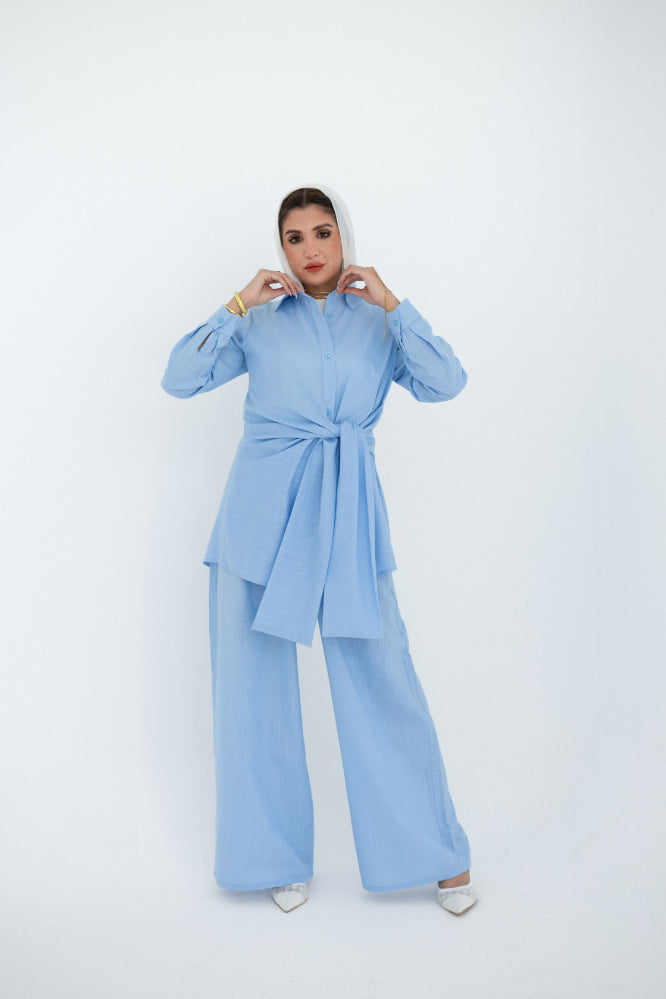Baby Blue Wrap Set