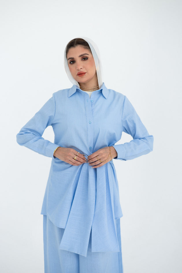 Baby Blue Wrap Set