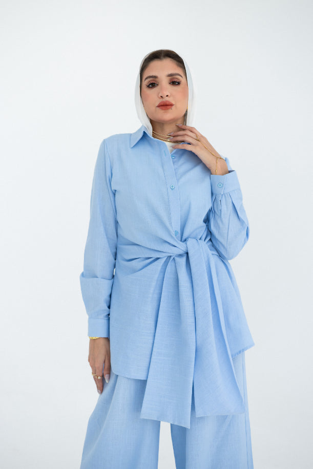 Baby Blue Wrap Set