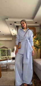 Baby Blue Wrap Set
