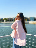 Polka Blush Blouse