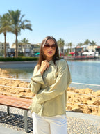 Olive Breeze Shirt