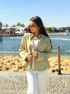Olive Breeze Shirt