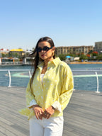 Polka Lemon Blouse