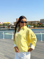 Polka Lemon Blouse