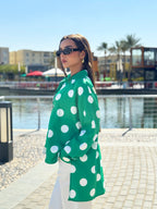 Polka Emerald Blouse